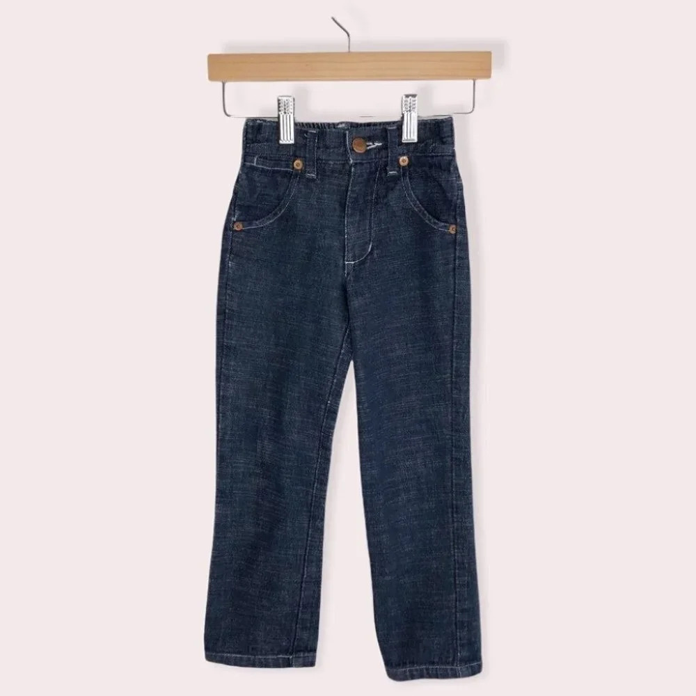 Flora and Henri‎ jeans straight leg dark wash size 3 years